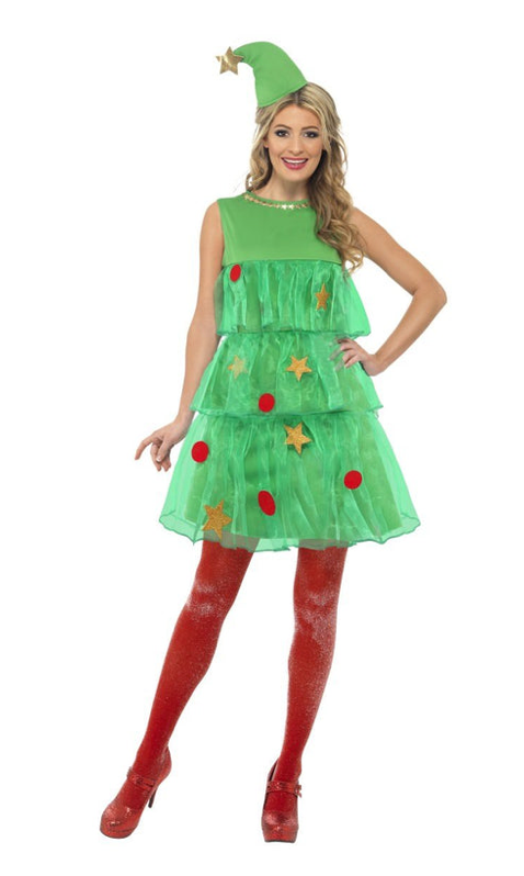 Smiffys Christmas Tree Tutu Costume