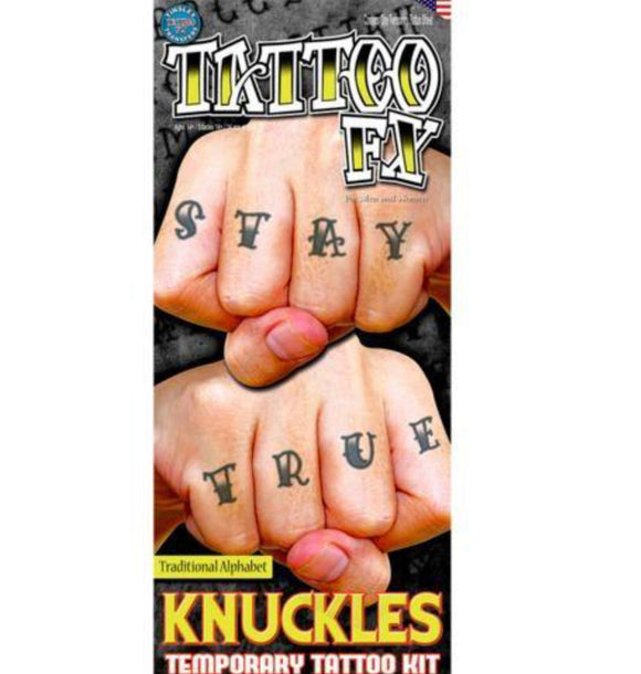 Tinsley Tattoo FX 100+ Alphabet Tattoos