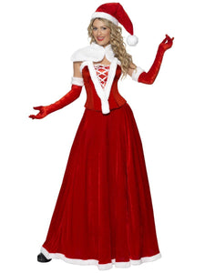 Smiffys Luxury Miss Santa Costume