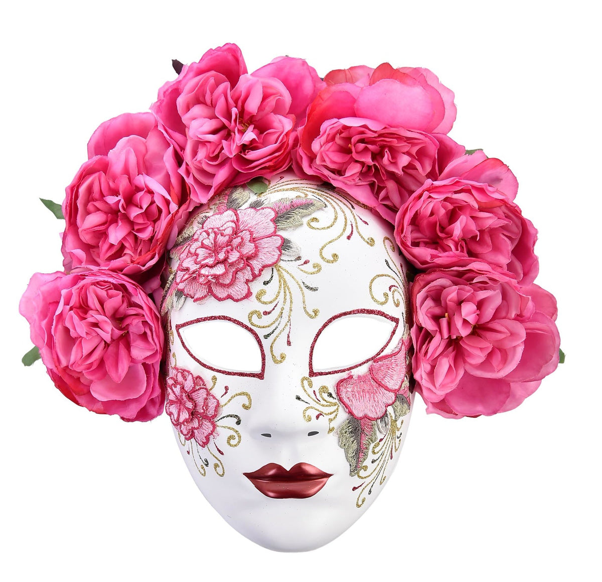 Tomfoolery Florencia Floral Mask – Behind The Mask