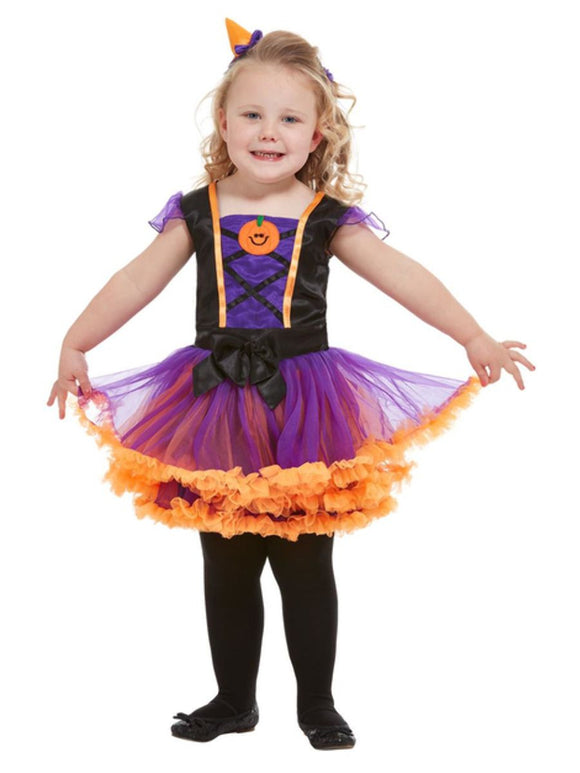 Smiffys Toddler Pumpkin Witch Costume