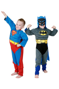 Rubies Child Reversible Superman to Batman Costume