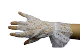 Interalia Short Fingerless Lace Gloves