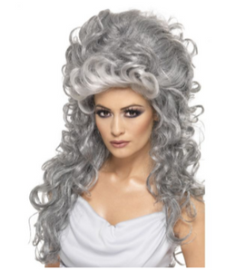 Smiffy's Medeia Grey Witch Beehive Wig