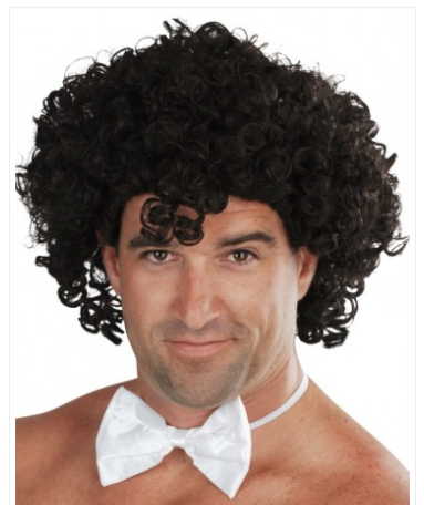 Tomfoolery Brown Gigolo Wig