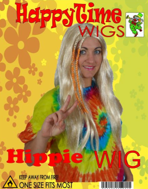HappyTime Hippie Wig - Blonde