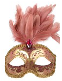 Tomfoolery Isabella Feather Eye Mask