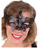 Tomfoolery Champagne Metal Eye Mask