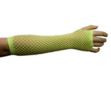 Interalia Long Fingerless Fishnet Gloves