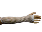 Interalia Long Fingerless Fishnet Gloves