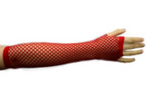 Interalia Long Fingerless Fishnet Gloves