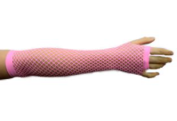 Interalia Long Fingerless Fishnet Gloves