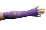 Interalia Long Fingerless Fishnet Gloves