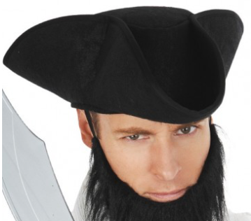Tomfoolery Mottled Pirate Hat