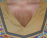 Carnival Adhesive Chest Hair