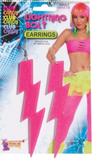 Tomfoolery Lightning Bolt 80's Earring