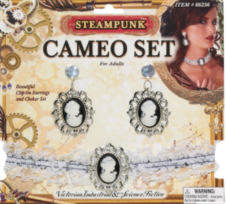 Tomfoolery Steampunk Cameo Set