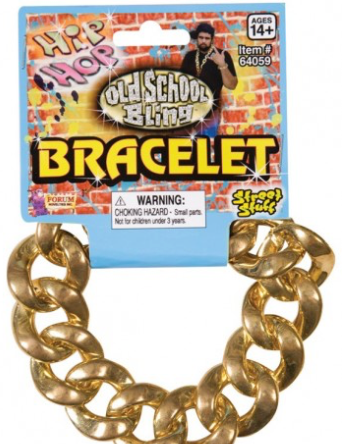 Tomfoolery Gold Chain Bracelet