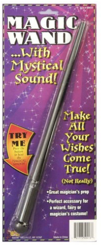 Tomfoolery Magic Wand with Sound
