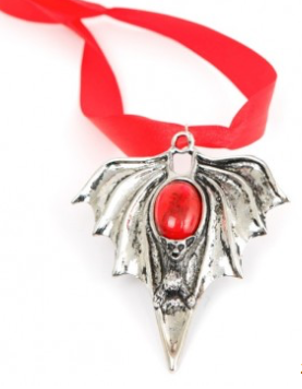 Tomfoolery Vampire Bat Necklace