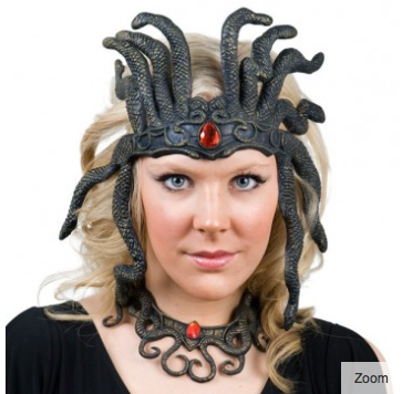 Tomfoolery Medusa Headpiece and Necklace