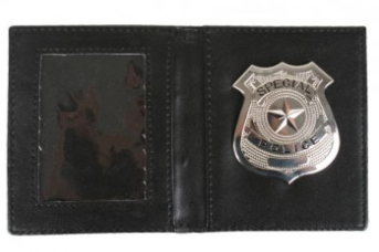 Tomfoolery Police Badge in Wallet