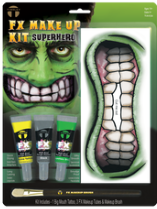 Carnival FX Makeup Kit - Superhero (Hulk)