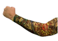 Interalia Faux Sleeve Tattoo - Chopper