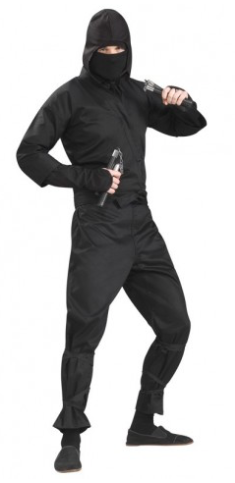 Tomfoolery Adult's Deluxe Ninja Costume
