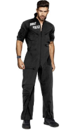 Interalia Adult's SWAT Officer Costume