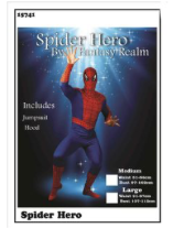 Interalia Men's Spider Hero Costume