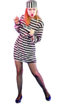 Interalia Prisoner Lady Costume