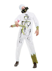 Smiffys Men's Biohazard Suit Costume