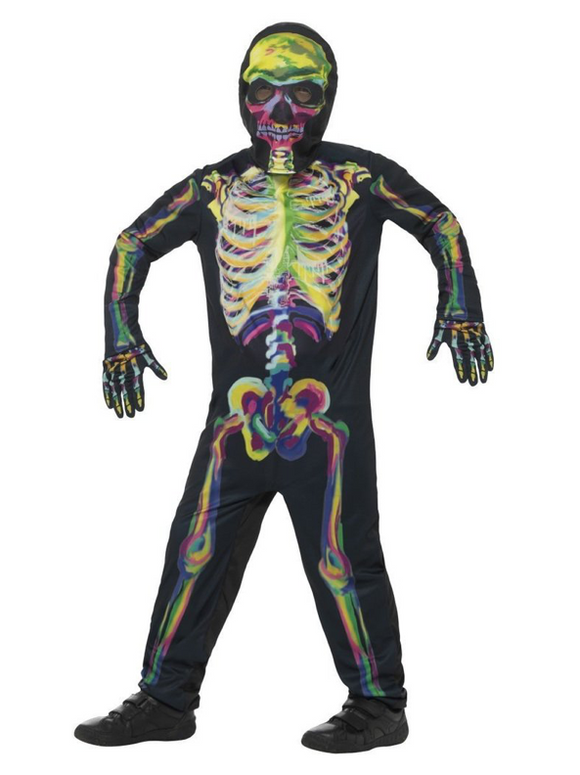 Smiffys Glow in the Dark Skeleton Costume