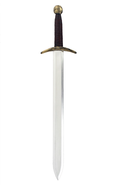 Tomfoolery Sword with Leather Look Handle