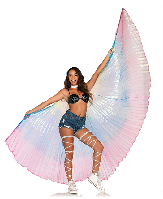 Leg Avenue 360 Degree Pleated Halter Wings