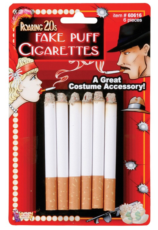 Tomfoolery 6 Pack Fake Cigarettes