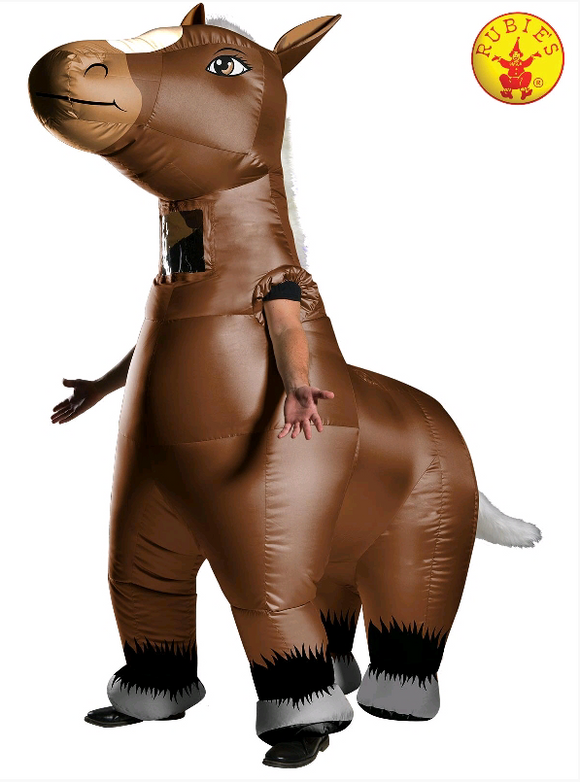 Rubies Mr Horsey Inflatable Horse Costume