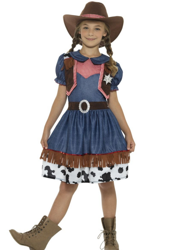 Smiffys Girls Texan Cowgirl Costume