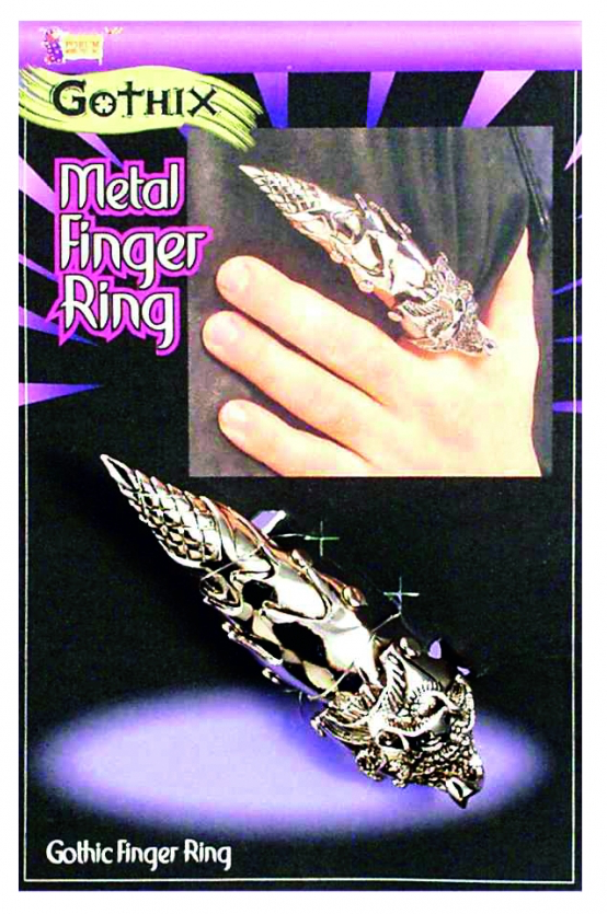 Tomfoolery Metal Finger Ring