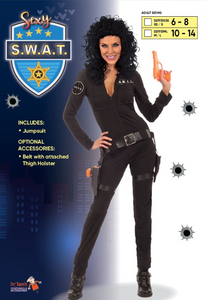 Tomfoolery Sexy Swat Police Costume