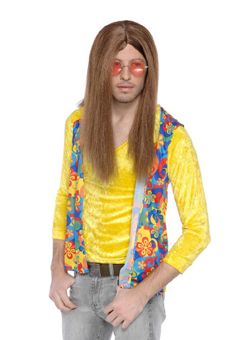Carnival Hippie Guy Wig