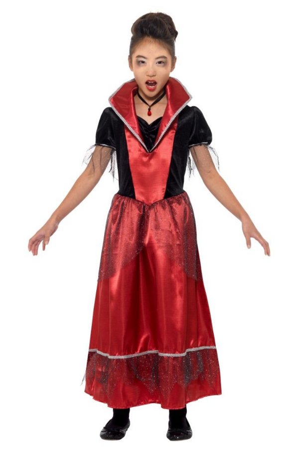 Smiffys Girls Vampire Princess Costume