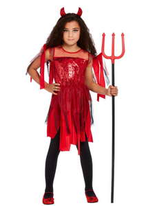 Smiffys Punk Devil Childs Costume