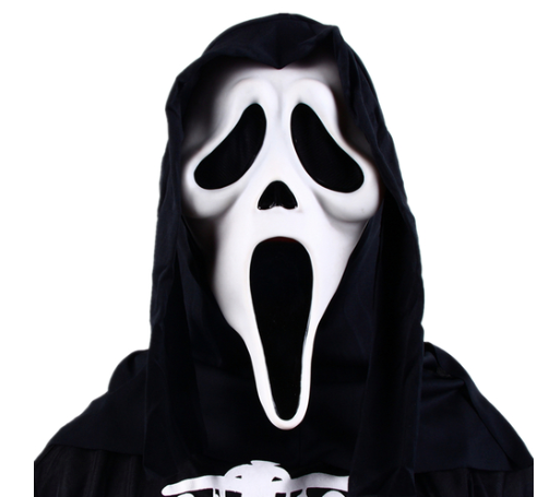 Carnival Latex Scream Mask