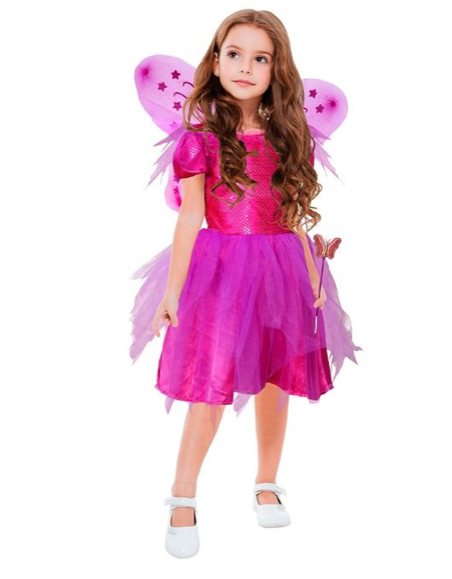 Interalia Kids Pink Fairy Costume