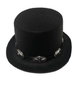 Carnival hat- top hat rocker style