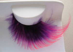 Carnival Pink and Purple Feathers