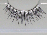 Carnival Eyelashes Black with Jewel Trim