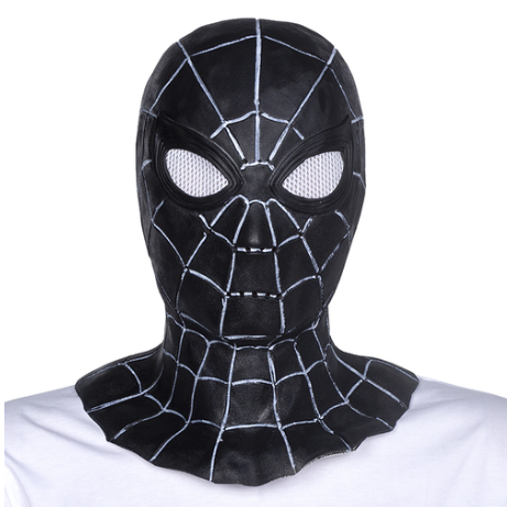 Carnival spider person latex mask